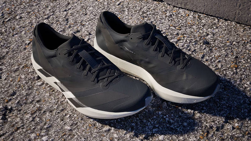 adidas Adizero Adios 9 Black White IH5751 from top