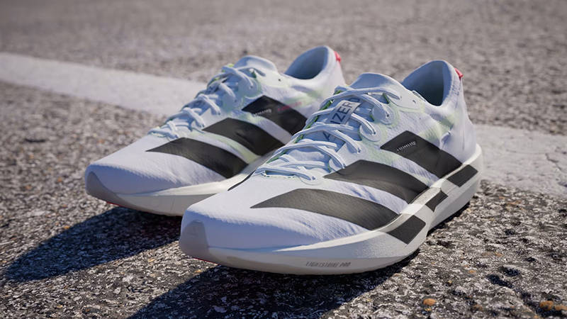 adidas Adizero Adios 9 White Black IF9419 front