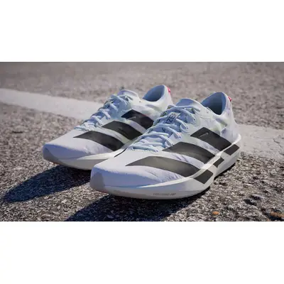 adidas Adizero Adios 9 White Black IF9419 front