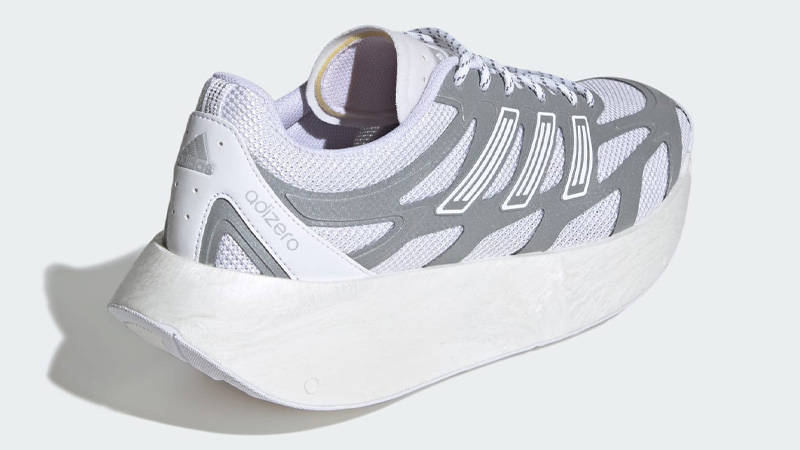 adidas Adizero Aruku Cloud White Silver Metallic Back