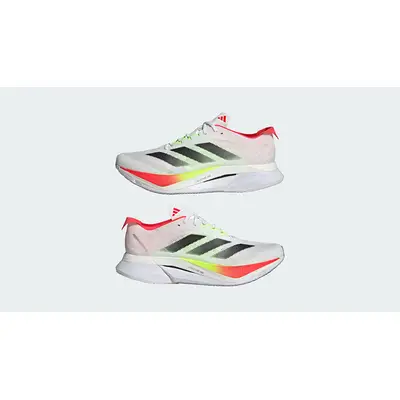 adidas Adizero Boston 12 0White Lucid Red JQ2552 feature