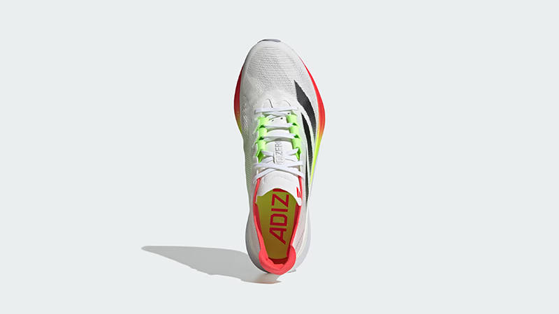 adidas Adizero Boston 12 0White Lucid Red JQ2552 middle