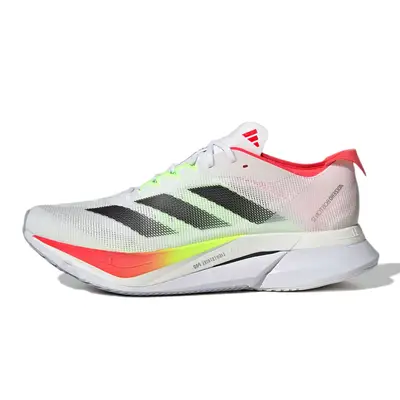 adidas Adizero Boston 12 0White Lucid Red JQ2552