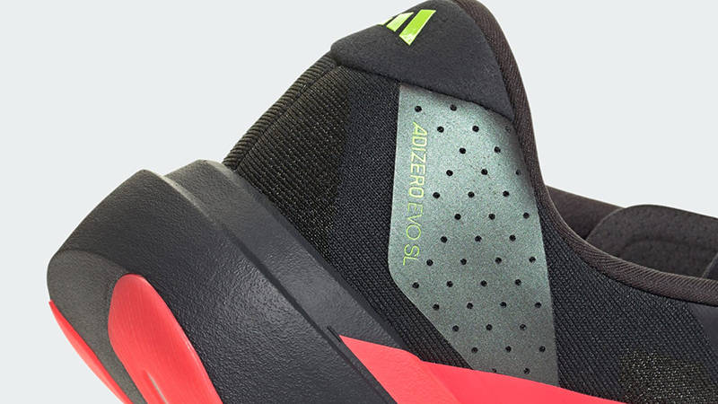 adidas Adizero EVO SL Carbon Lucid Red JR3414 Detail
