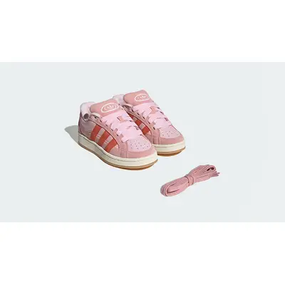 adidas Campus 00s Beta Pink Preloved Red JH5607 with lace