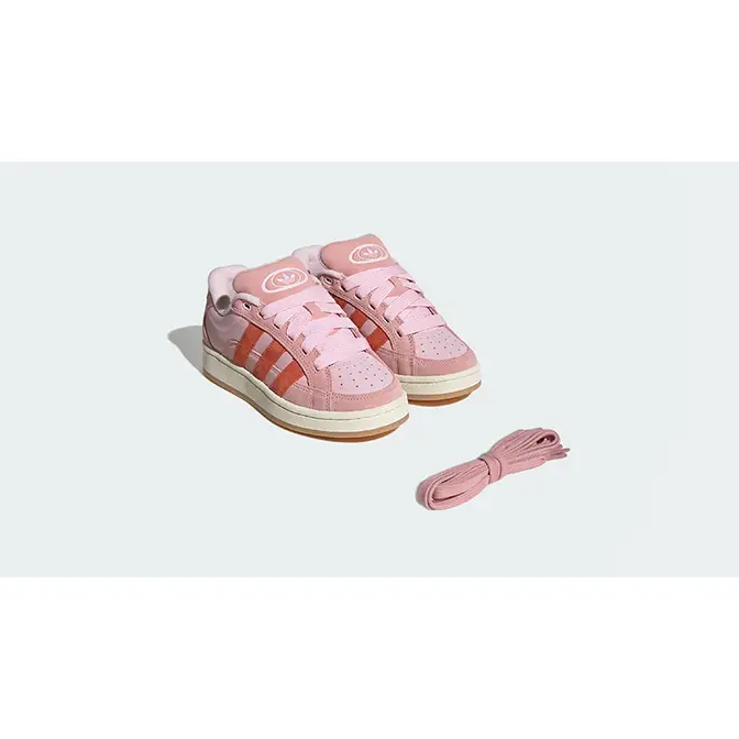 adidas Campus 00s Beta Pink Preloved Red JH5607 with lace