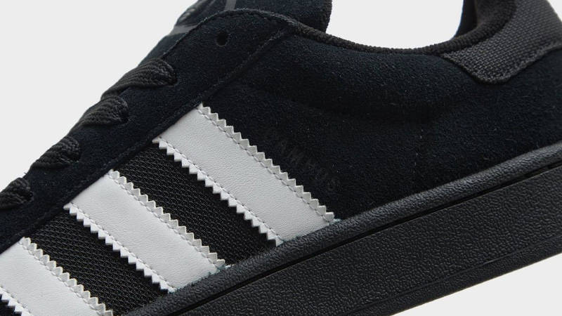 adidas Campus 00s Core Black White Closeup