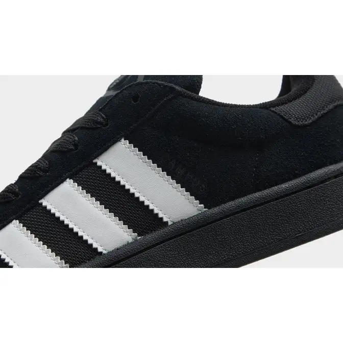 adidas Campus 00s Core Black White Closeup