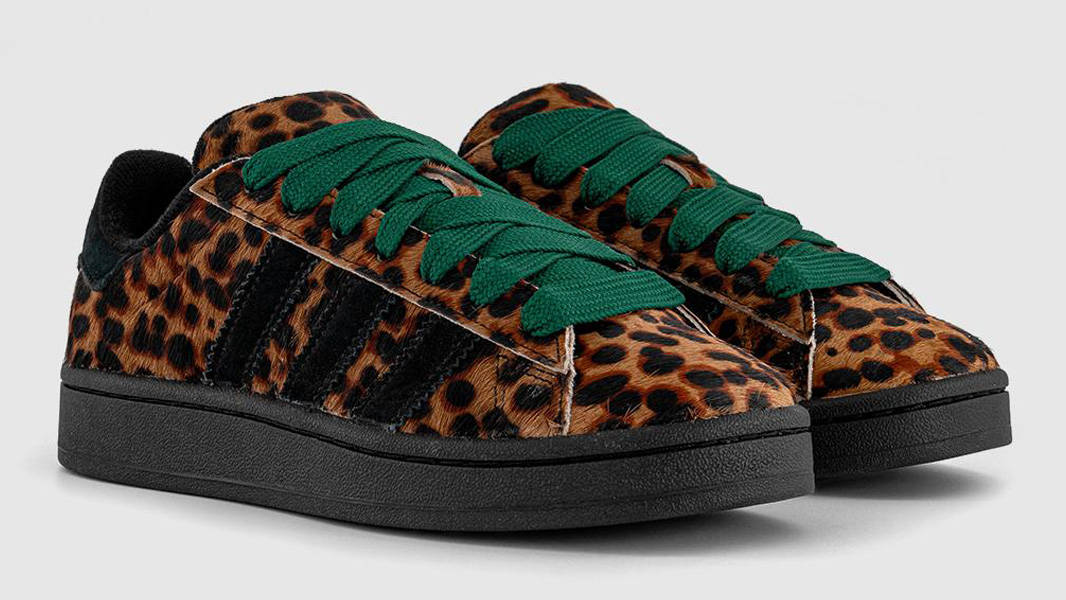 adidas Campus 00s Leopard Cream Black Front