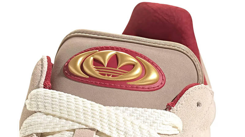 adidas Campus 00S Year of the Snake Beige Khaki JR0093 tongue