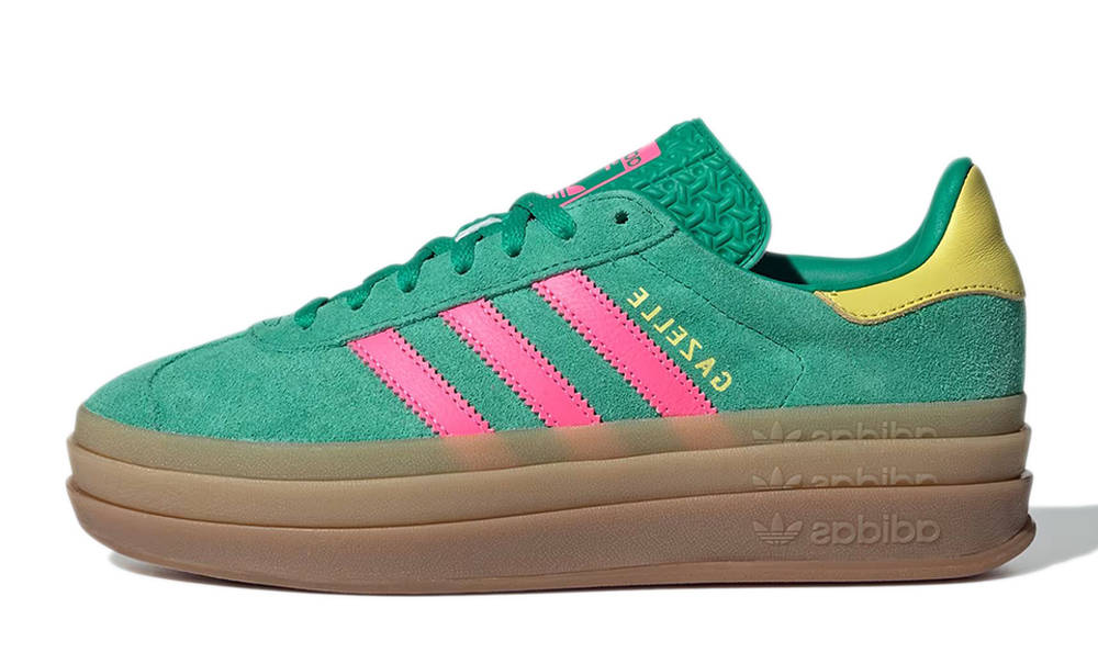 adidas Gazelle Bold Green Pink JH9668