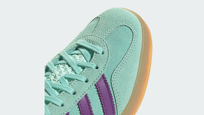 adidas gazelle silver green womens Adidas Gazelle Indoor Trainers Bliss Pink / Black / Collegiate Purple