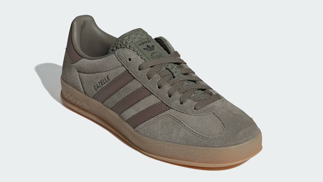 adidas gazelle silver green womens adidas Gazelle Indoor - Unisex