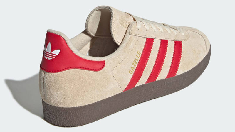 adidas Gazelle Sand Strata Better Scarlet Back
