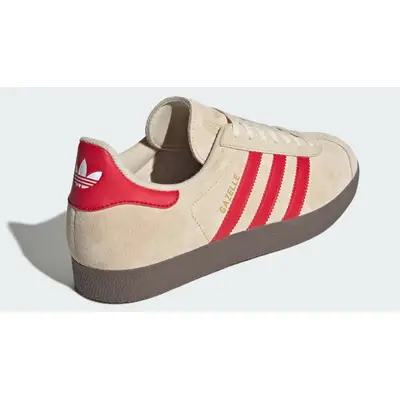 adidas Gazelle Sand Strata Better Scarlet Back