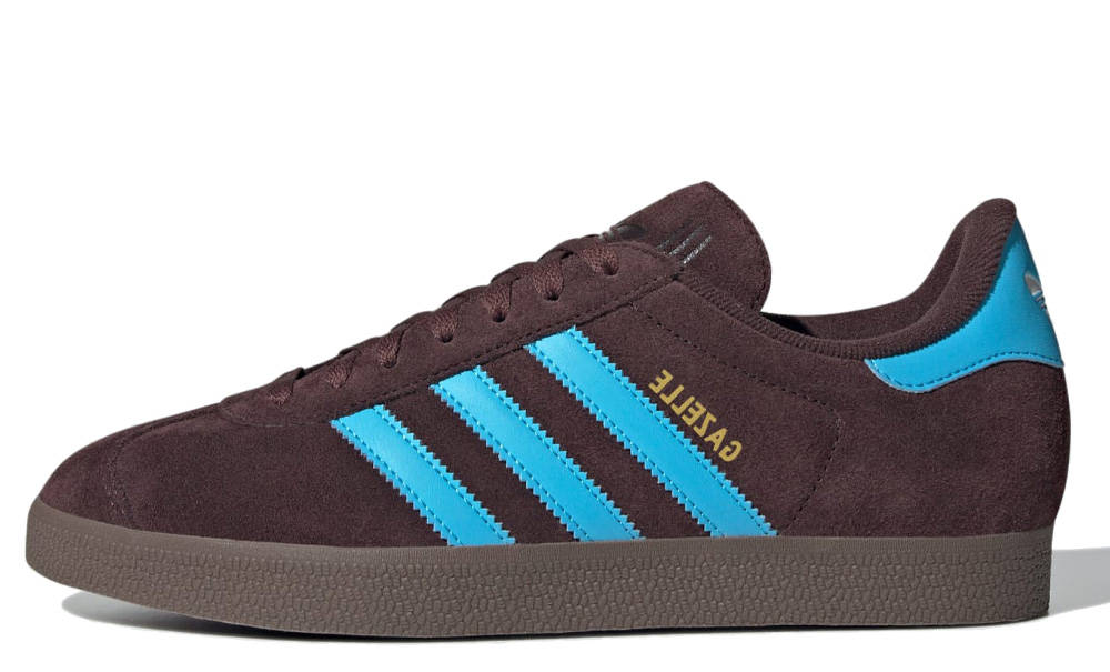 adidas Gazelle Shadow Brown Sky Rush