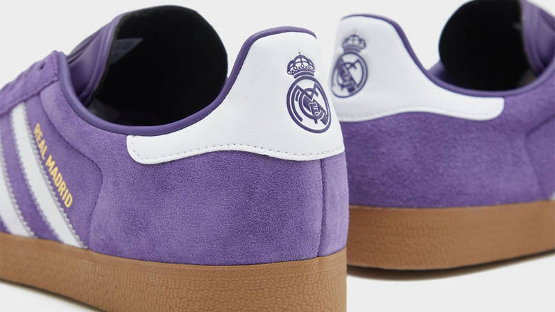 adidas Gazelle Terrace Real Madrid Closeup