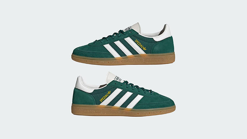 adidas Handball Spezial Green White Gum JH5438 feature side
