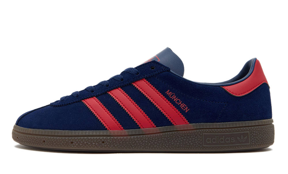 adidas Munchen Dark Blue Scarlet | JR6319 | The Sole Supplier