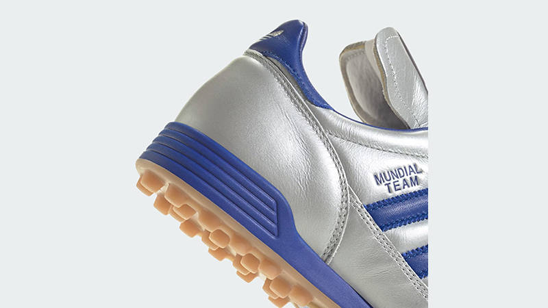 adidas Mundial Team Silver Metallic Blue JI3512 heel