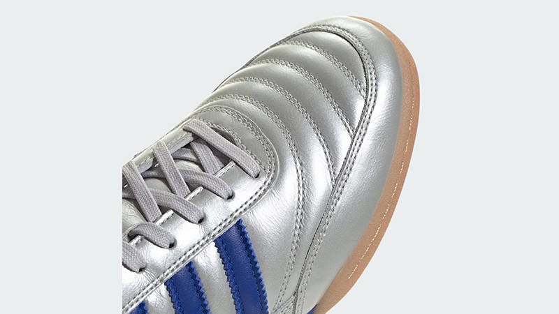 adidas Mundial Team Silver Metallic Blue JI3512 toe