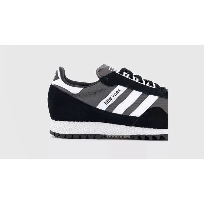★★Adairs★★ New York Dark Grey Black JH9801 adidas New York Black Charcoal | JH9801 | The Sole Supplier