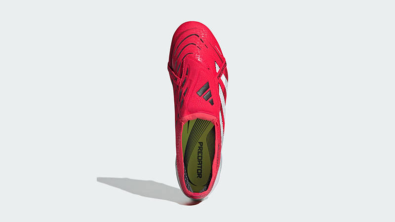 adidas Predator Elite Fold-Over Tongue Firm Ground Boots Red ID8966 middle