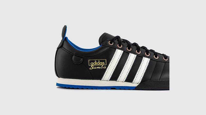 adidas Samba 62 Black IH8603 heel