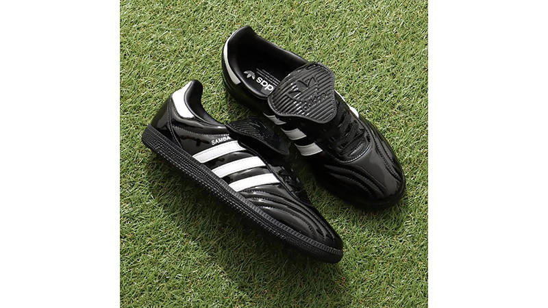adidas Samba LT Black White JI2707 from top
