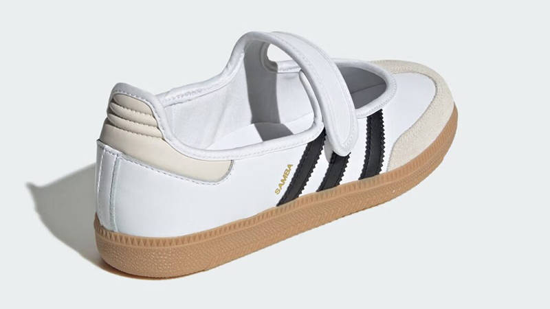 adidas Samba Mary Jane White Black Back