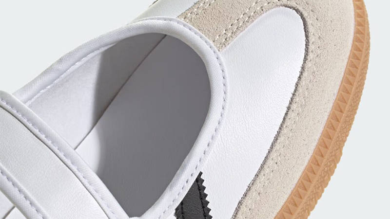 adidas Samba Mary Jane White Black Detail
