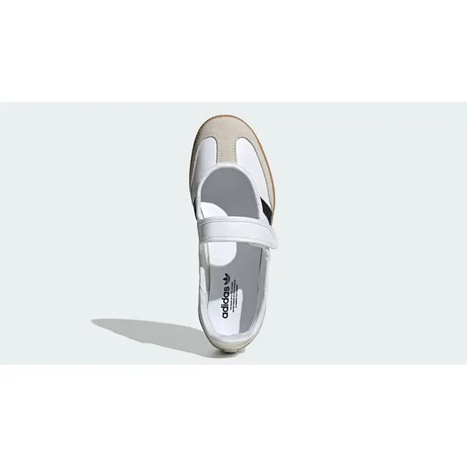 adidas Samba Mary Jane White Black Top