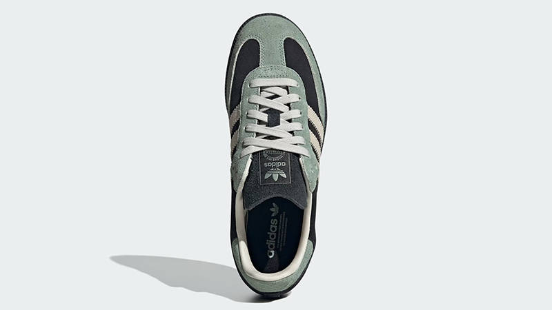adidas Samba OG Alumina Silver Green JI2680 Top