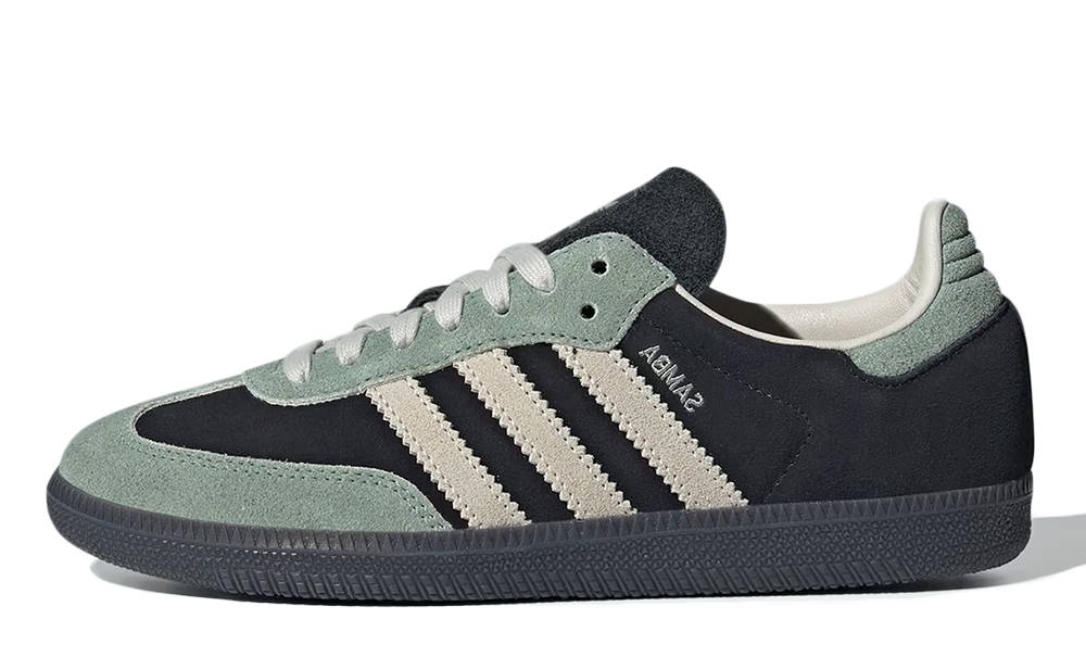 adidas Samba OG Alumina Silver Green