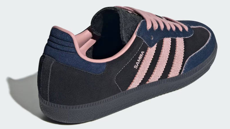 adidas gazelle silver green womens Adidas Womens Samba OG Black Mauve Navy Indigo JI2679  Sneaker Junkies