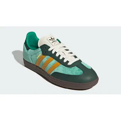 adidas Samba OG Green Yellow JI2681 front