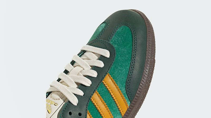 adidas Samba OG Green Yellow JI2681 toe
