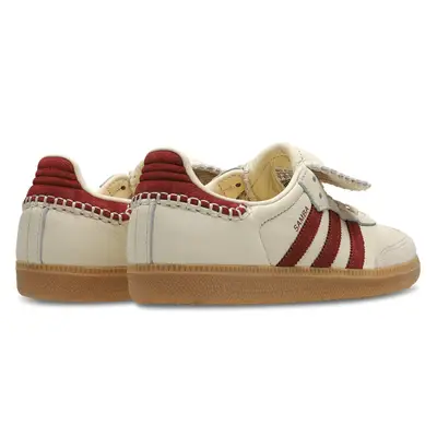 adidas Samba OG LT Beige Red Back