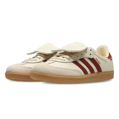 adidas Samba OG LT Beige Red Front