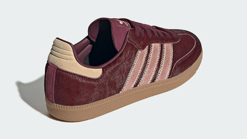 adidas Samba OG Sand Strata Maroon Pony | JP5330 | The Sole Supplier