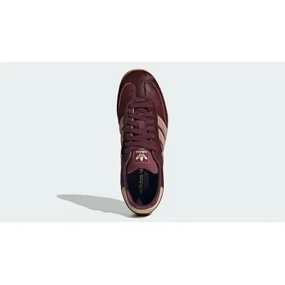 adidas Samba OG Sand Strata Maroon Pony JP5330 Top