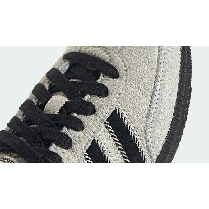 adidas Samba OG White Black Pony JP5329 Detail 2