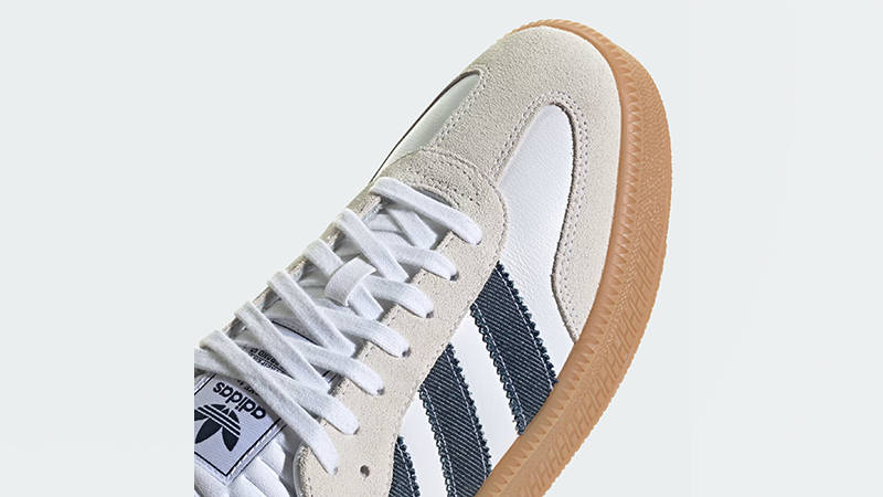 adidas Samba XLG White Night Indigo JQ7440 toe