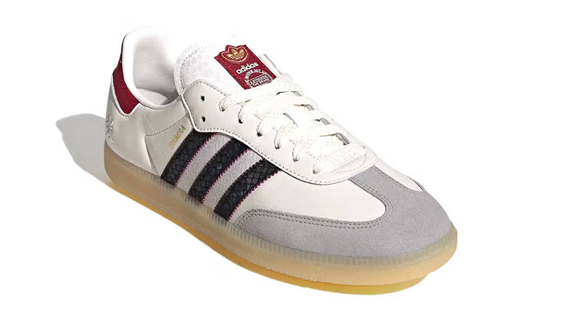 adidas Samba Year of the Snake White Grey JQ5976 front