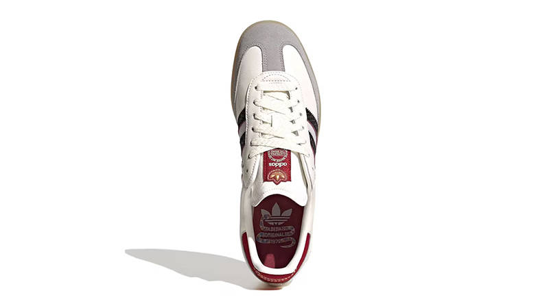 adidas Samba Year of the Snake White Grey JQ5976 middle