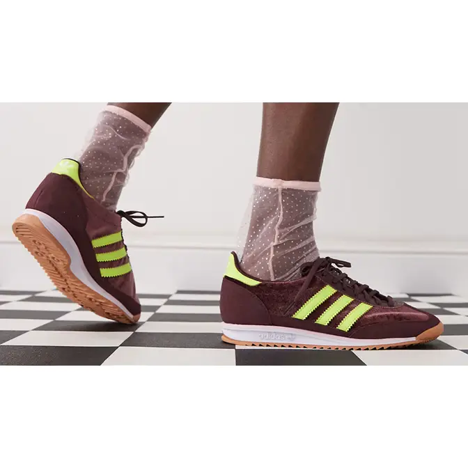 adidas SL 72 OG Aurora Ruby Solar Yellow JI0195 front