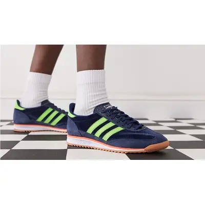 adidas SL 72 OG Night Indigo Solar Green JI0193 front