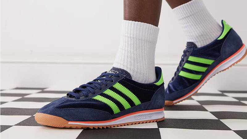 adidas SL 72 OG Night Indigo Solar Green JI0193 onf oot