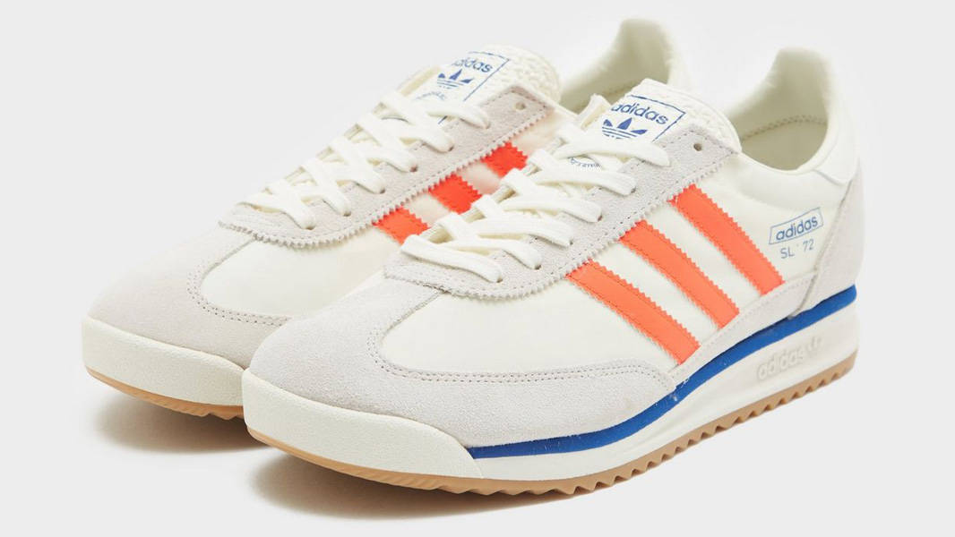 adidas SL 72 RS Off-White Orange Front