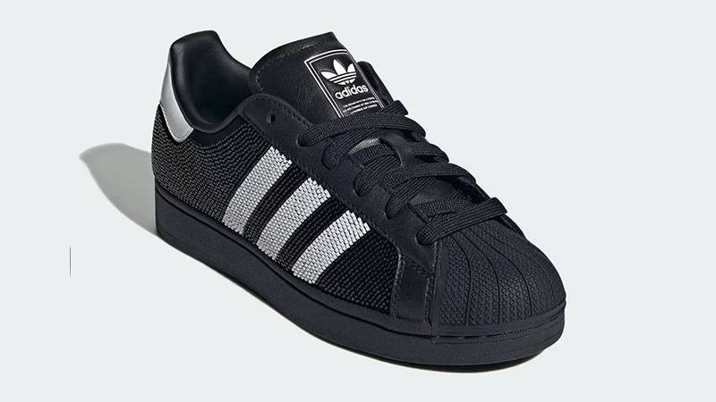adidas Superstar Black Beaded JH7098 front